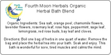 Organic Herbal Bath Blend
