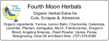 Organic Herbal Cuts, Scrapes, Abrasions and Burns Salve